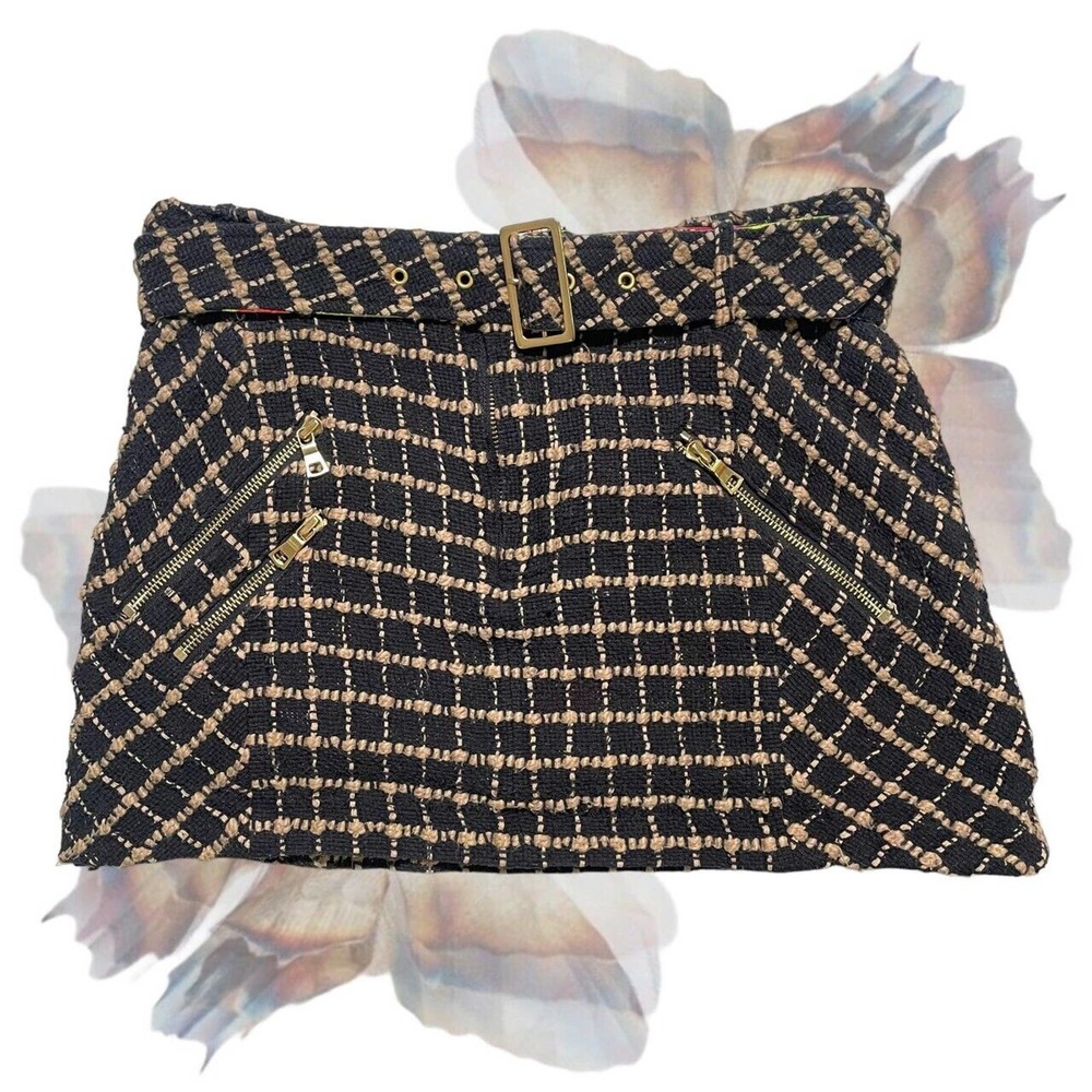 Rachel Roy Tweed Mini Skirt (31")